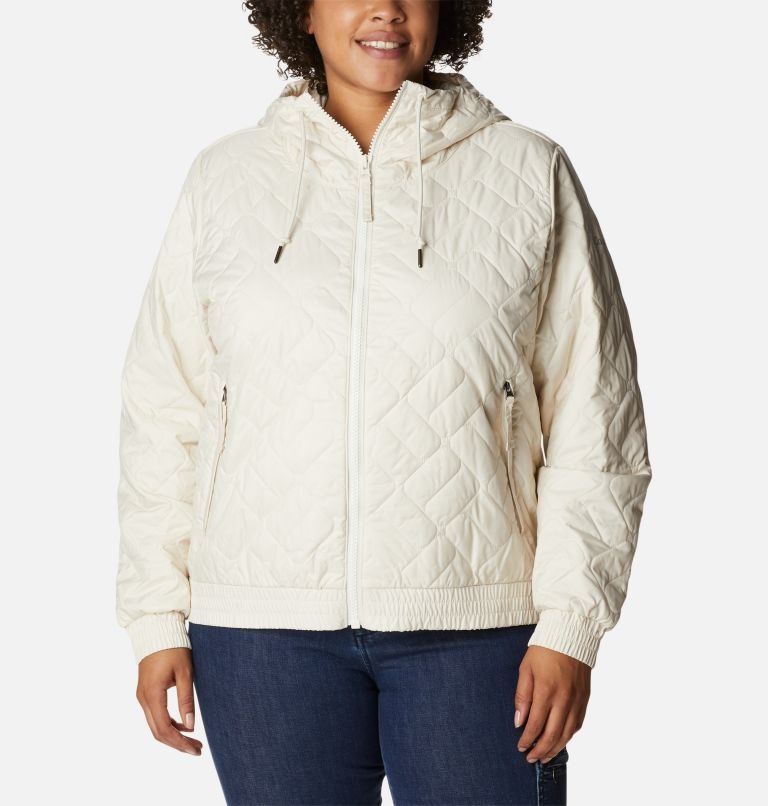 Women\'s Columbia Sweet View Bomber Insulated Jackets Cream | Plus Size CA-B315L